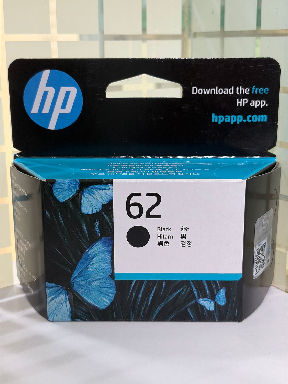 HP 62 Black Ink Cartridge HP 62 Black Ink Cartridge