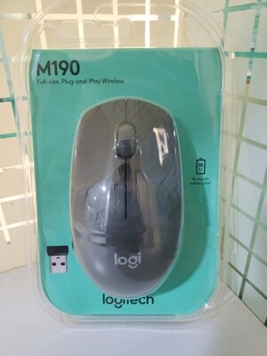 Logitech M190 Wireless Mouse, Black Logitech M190 Wireless Mouse, Black
