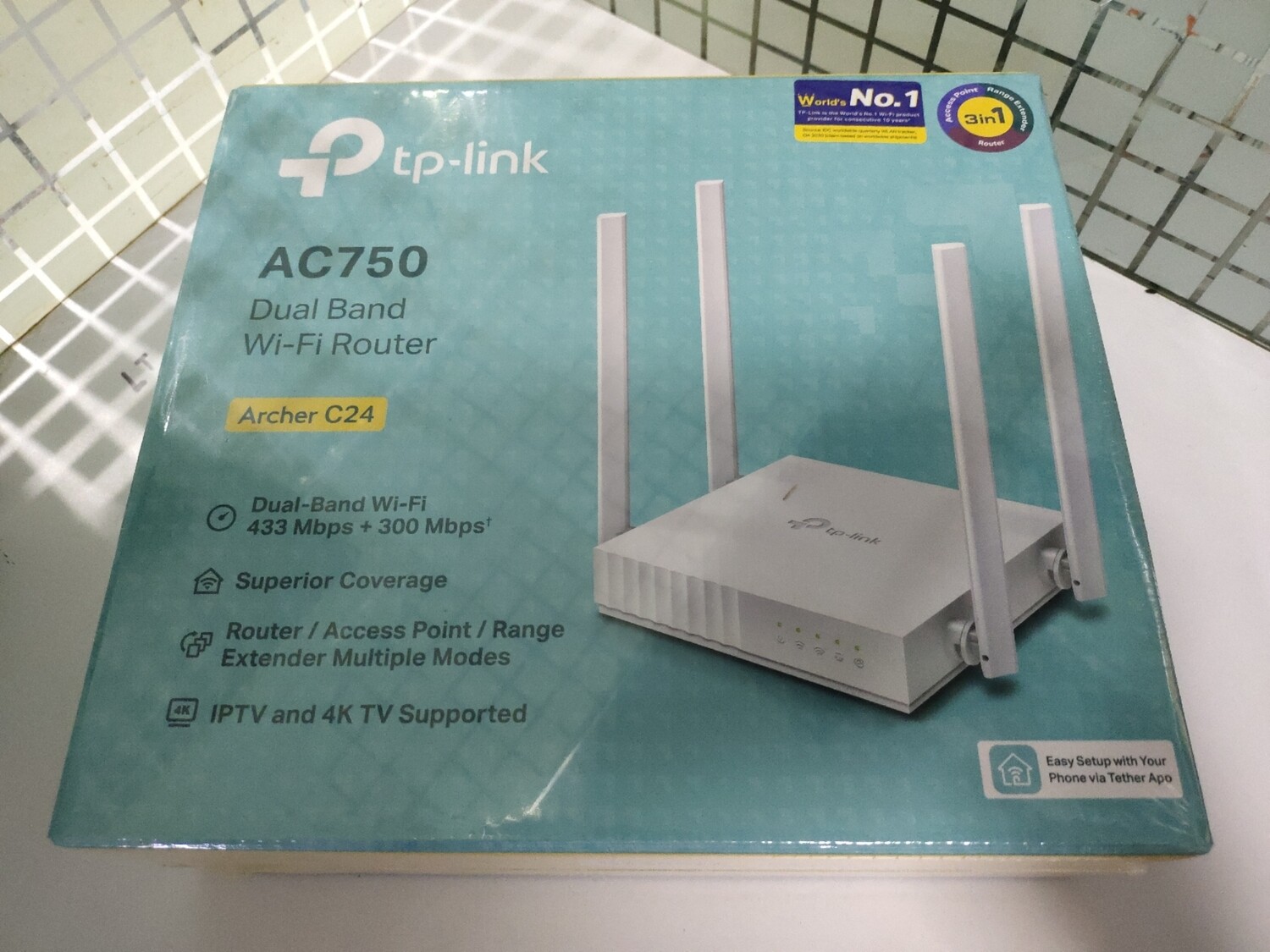 Tp-link Archer C24 AC750 Dual-Band Wi-Fi Router Tp-link Archer C24 AC750 Dual-Band Wi-Fi Router