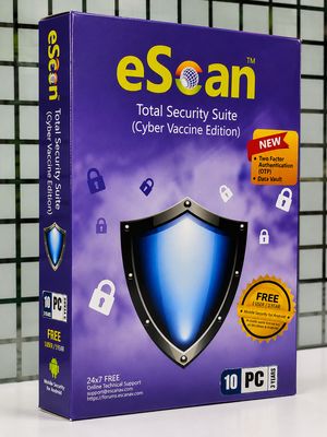 New, 10 User, 3 Year, eScan Total Security (v22x)