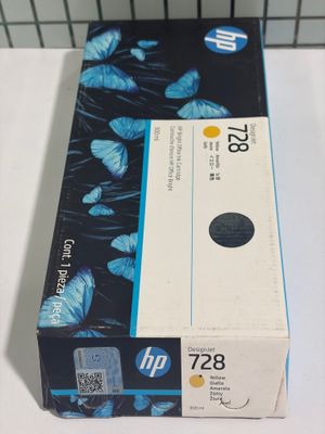 HP DesignJet 728 Yellow Ink, 300ml (T730, T830) HP DesignJet 728 Yellow Ink, 300ml (T730, T830)