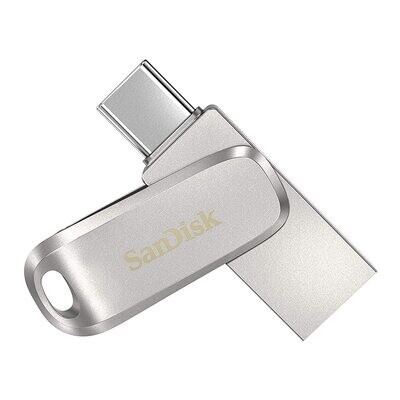 SanDisk 128GB USB and Type-C Pen Drive (Metal DDC4)