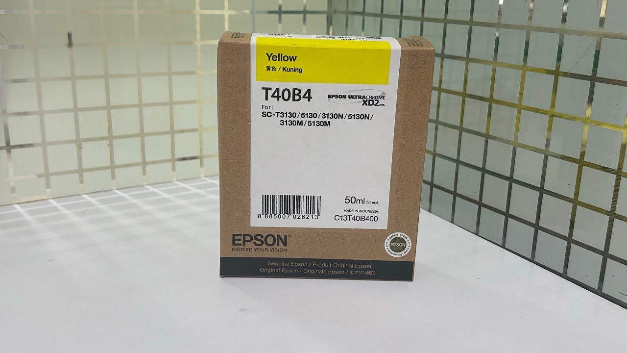 Epson T40B4 Yellow Ink Cartridge