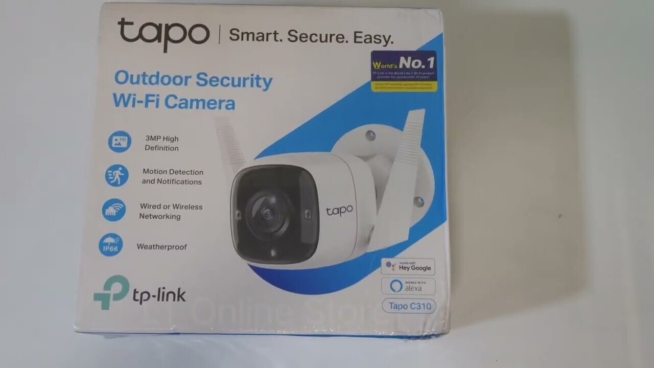 TP Link Tapo C310 Outdoor Security Wi-Fi Camera