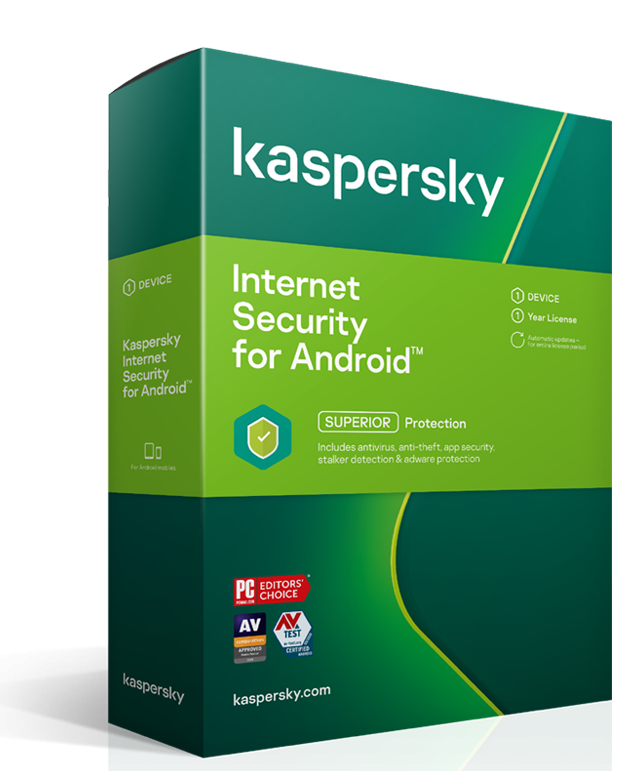 1 Device, 1 Year, Kaspersky Internet Security, For Android