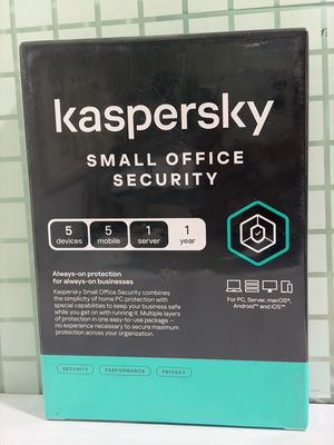 5 PC, 1 Server, 5 Mobile, 1 Year, Kaspersky Small Office Security 5 PC, 1 Server, 5 Mobile, 1 Year, Kaspersky Small Office Security