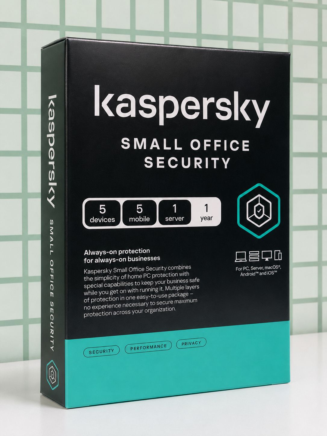 5pc 5mobile 1server 1year Kaspersky Small Office