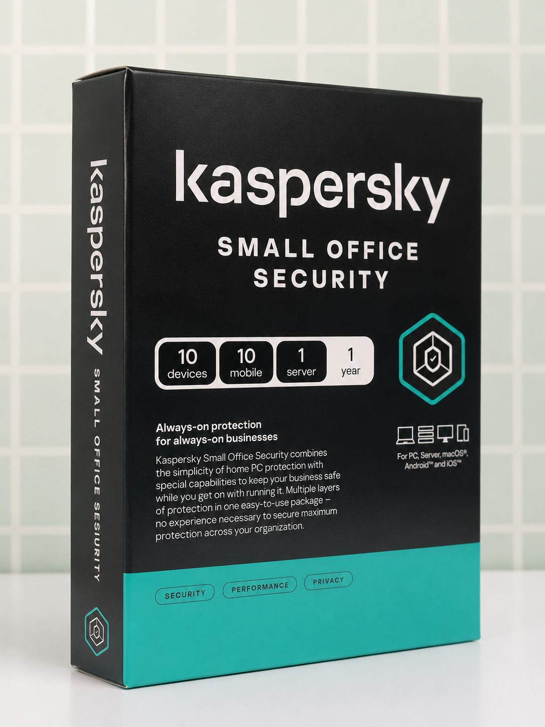 10pc 10mobile 1server 1year Kaspersky Small Office