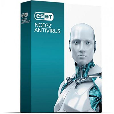 New, 2 User, 1 Year, Eset Nod32 Antivirus (2-key)