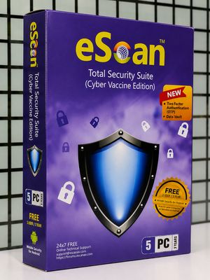 New, 5 User, 3 Year, eScan Total Security (v22x,)