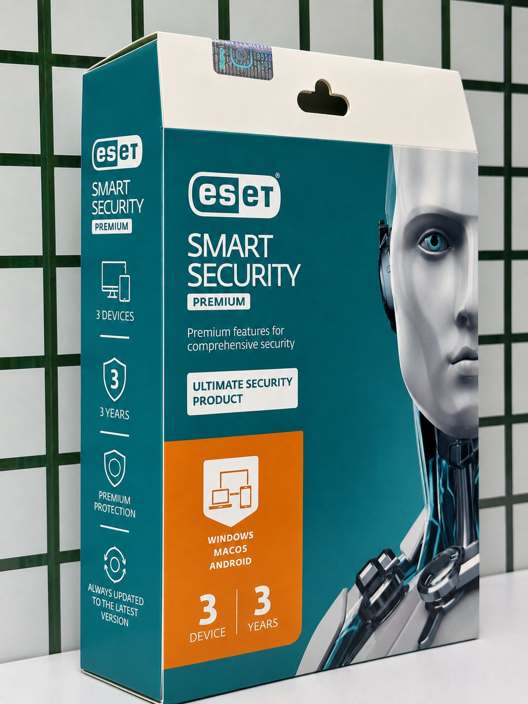 New 3pc 3yr Eset Smart (total security) Premium