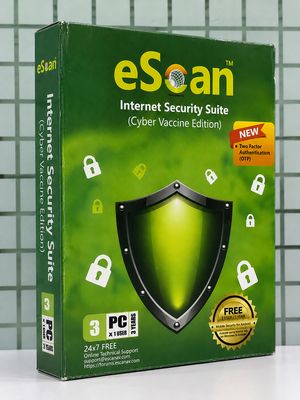 New v22x, 3 User, 3 Year, eScan Internet Security
