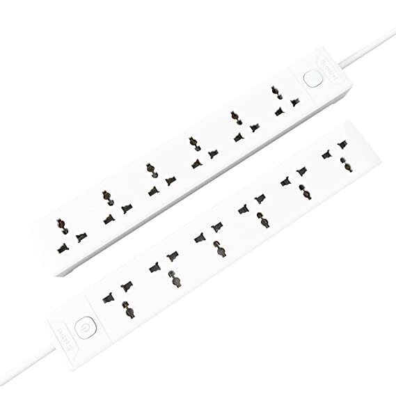 Cablet 6 Sockets, 1 Switch 1.8 mtr Extension Board