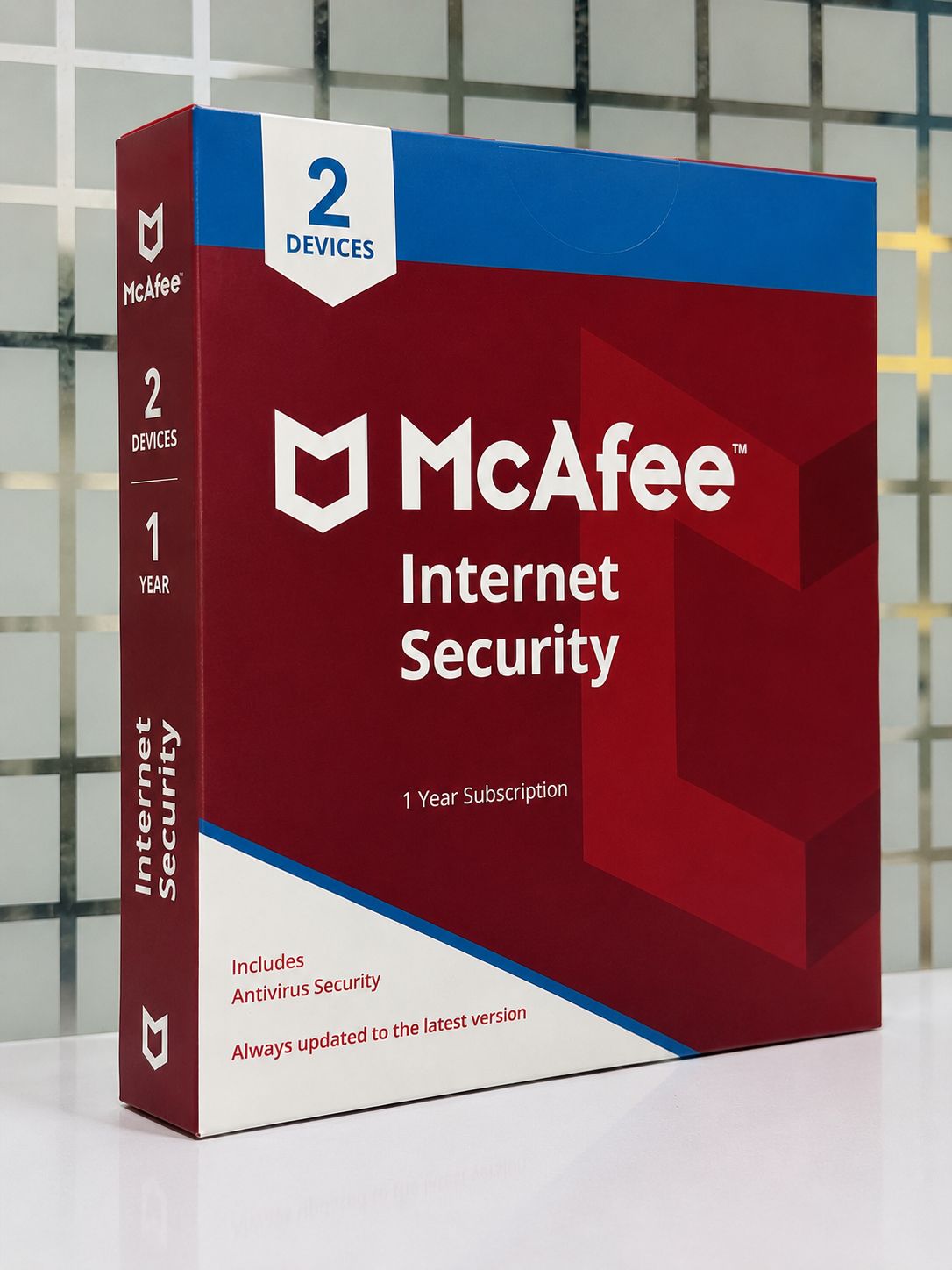 2 User, 1 Year, Mcafee Internet Security