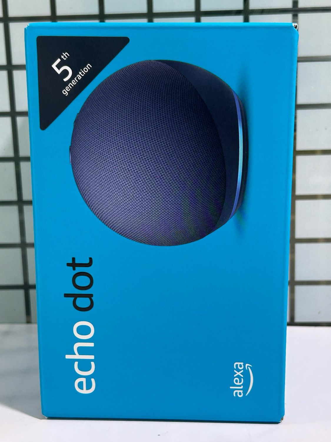 Amazon Echo Dot 5th Gen, Alexa Smart Speaker, Blue