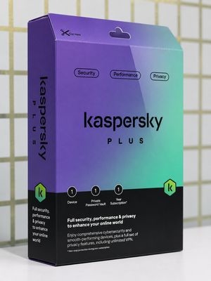 New, 1 User, 1 Year, Kaspersky Plus (internet security) New, 1 User, 1 Year, Kaspersky Plus (internet security)