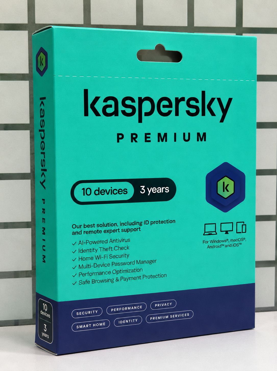 New 10pc 3yr Kaspersky Premium (Single key)