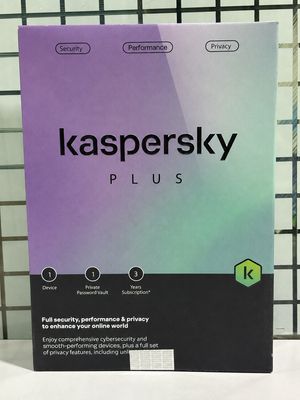 New, 1 User, 3 Year, Kaspersky Plus (internet) New, 1 User, 3 Year, Kaspersky Plus (internet)