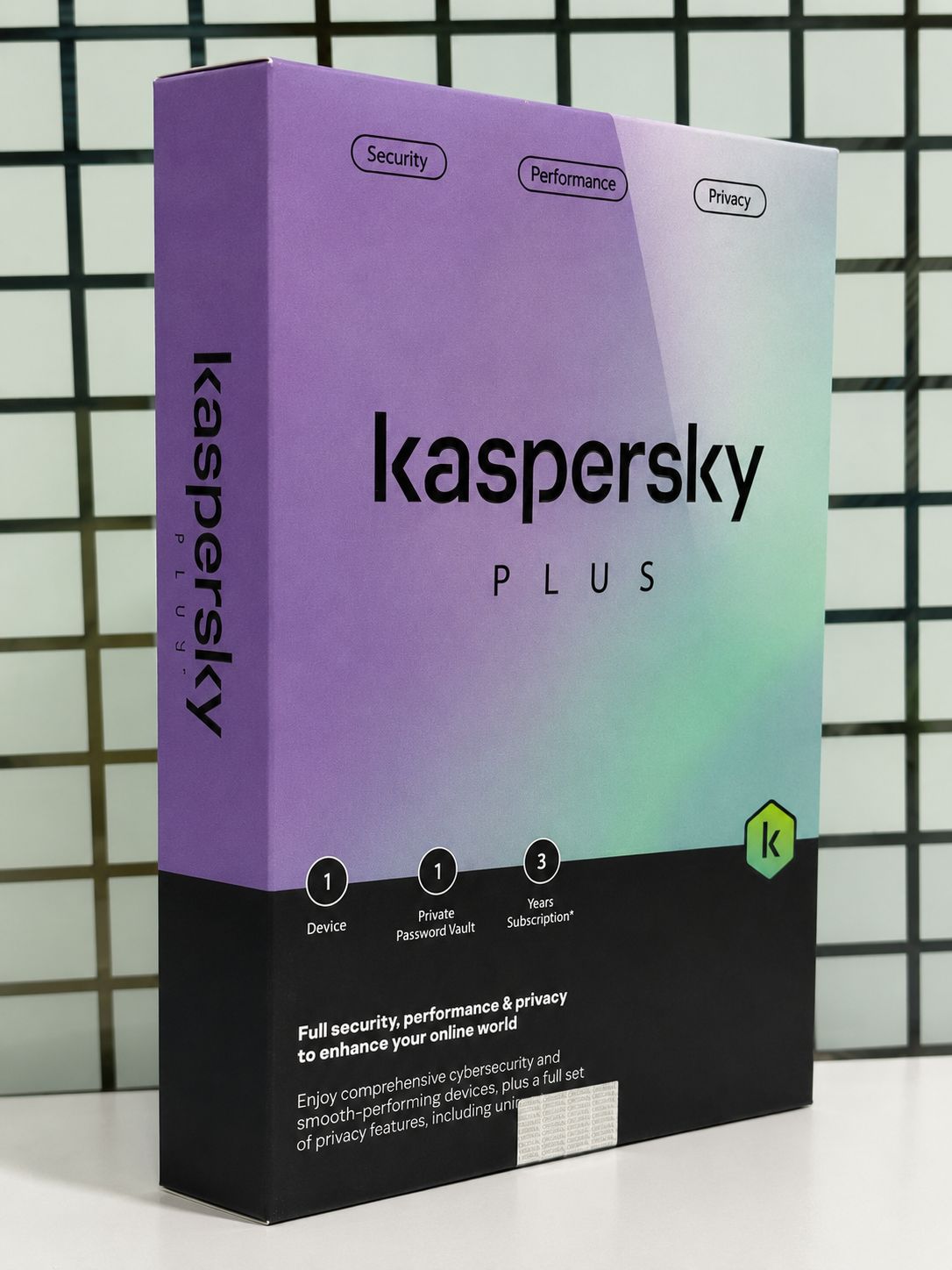 New, 1 User, 3 Year, Kaspersky Plus (internet)