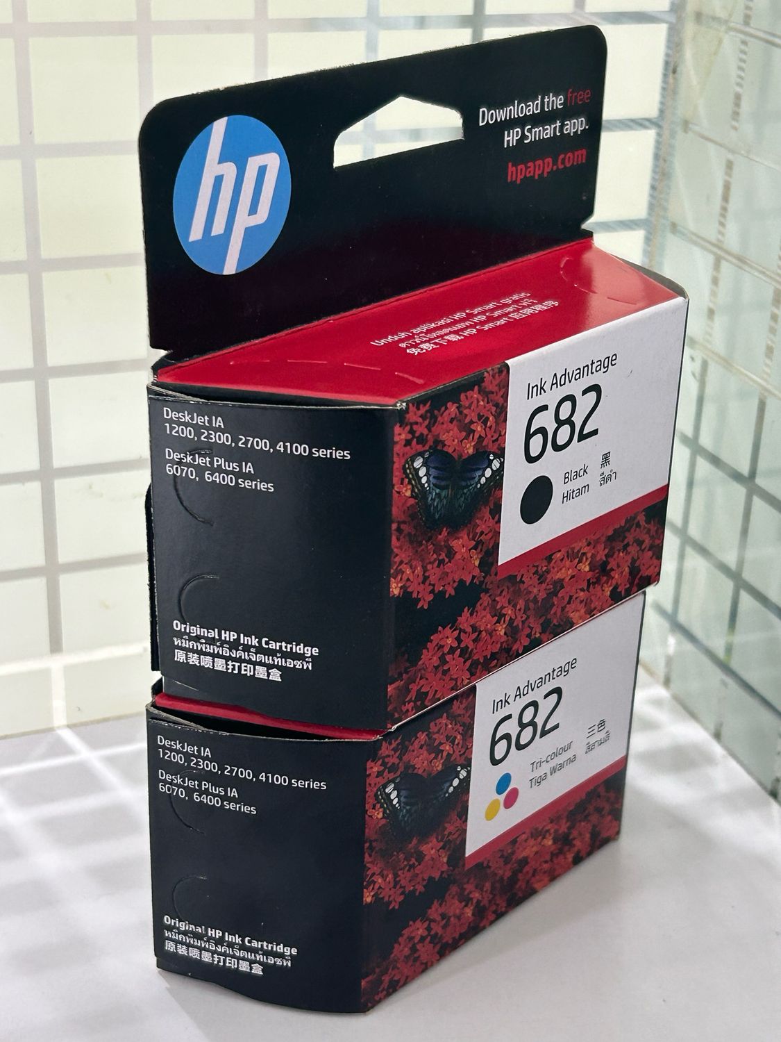 HP 682 Black + Tri-Color Combo Pack