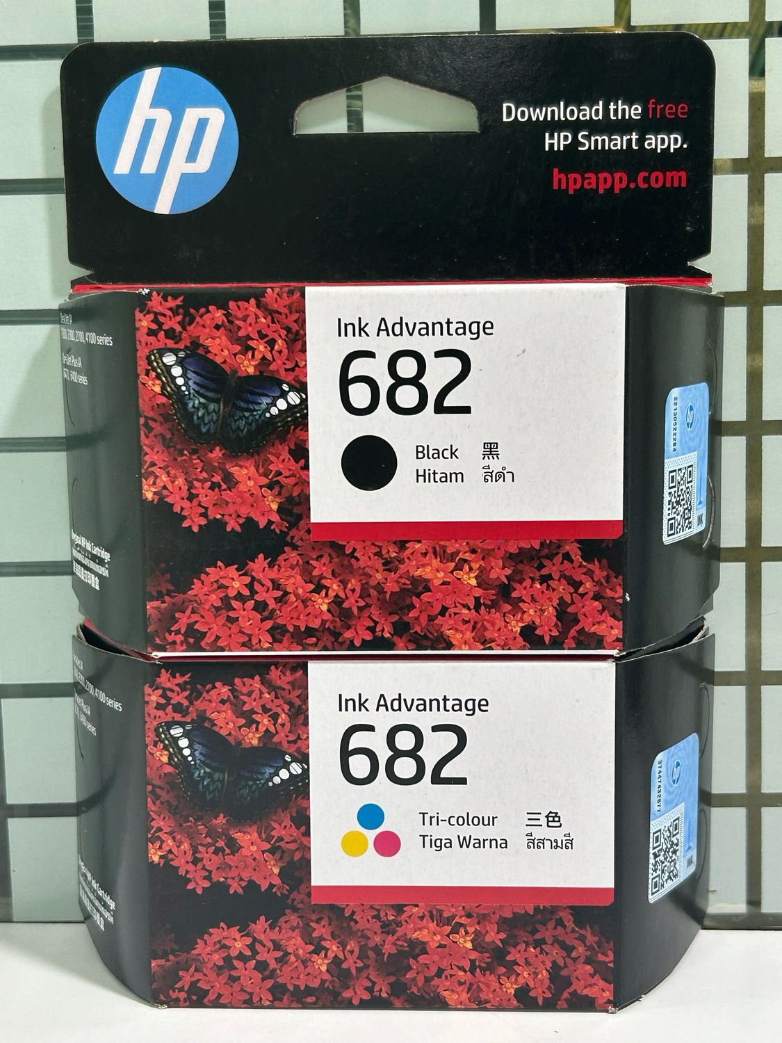 HP 682 Black + Tri-Color Combo Pack