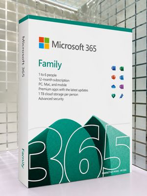 New 6pc 1yr Microsoft 365 Family Pack