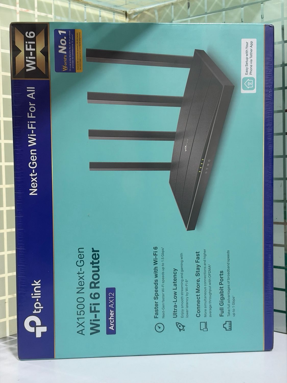 TP Link Archer AX12 AX1500 Wi-Fi 6 Router TP Link Archer AX12 AX1500 Wi-Fi 6 Router