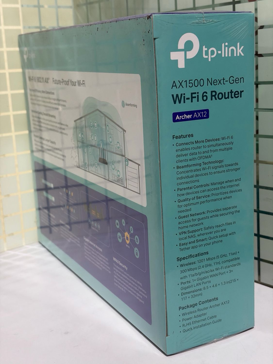 TP Link Archer AX12 AX1500 Wi-Fi 6 Router TP Link Archer AX12 AX1500 Wi-Fi 6 Router