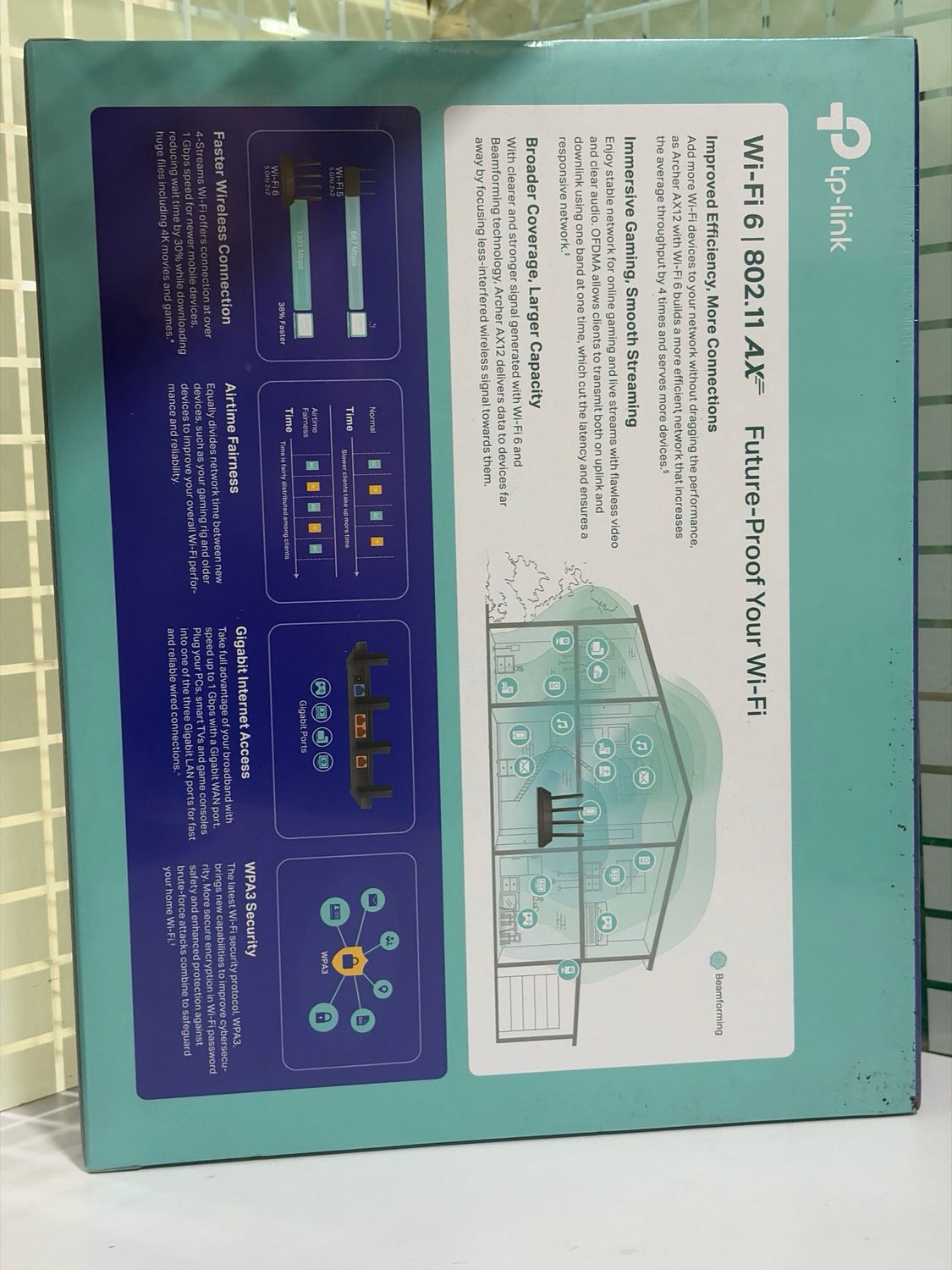 TP Link Archer AX12 AX1500 Wi-Fi 6 Router TP Link Archer AX12 AX1500 Wi-Fi 6 Router