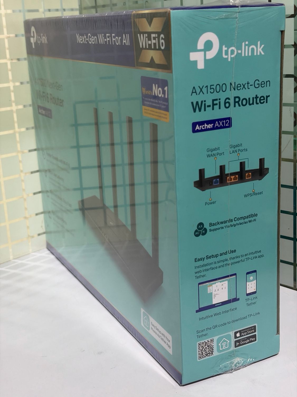 TP Link Archer AX12 AX1500 Wi-Fi 6 Router TP Link Archer AX12 AX1500 Wi-Fi 6 Router