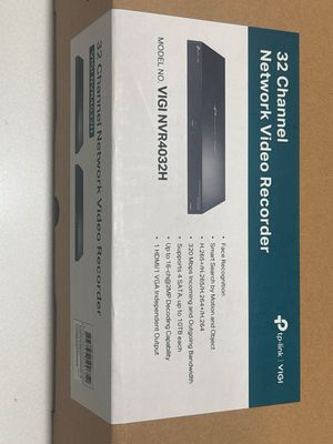TP-Link VIGI NVR4032H 32 Channel Network Video Recorder