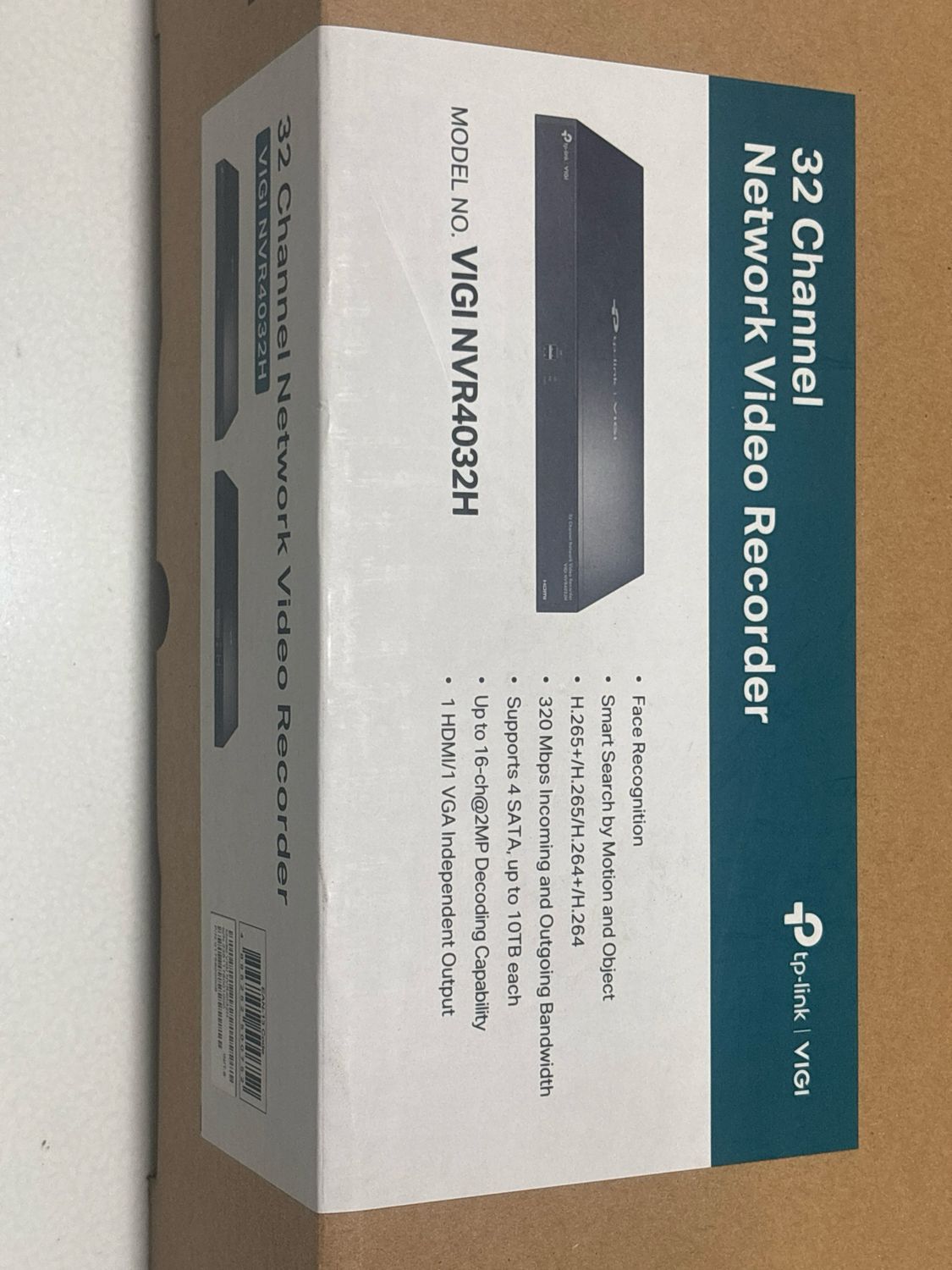 TP-Link VIGI NVR4032H 32 Channel Network Video Recorder