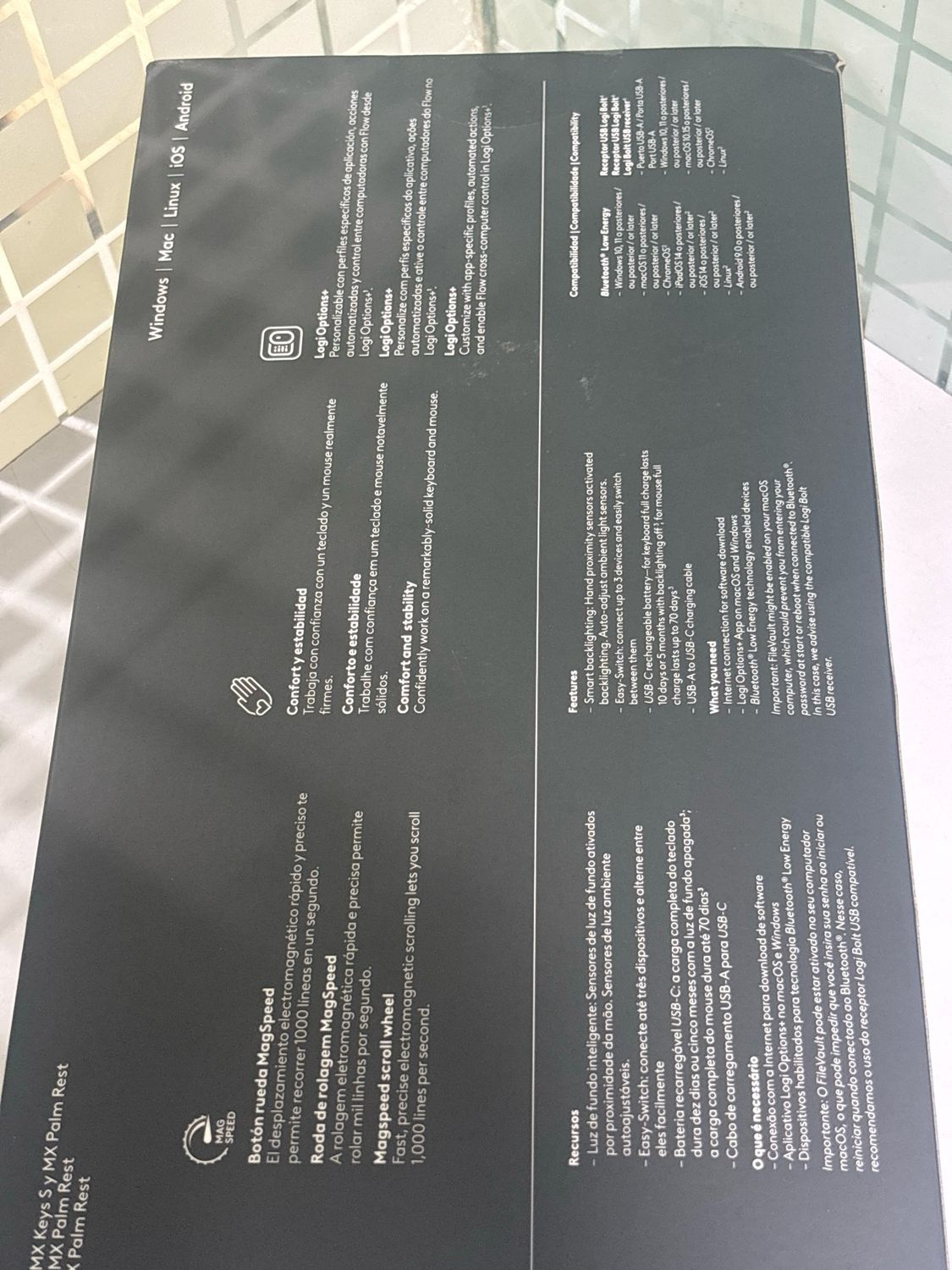 Logitech MX Keys S Combo Keyboard Mouse Logitech MX Keys S Combo Keyboard Mouse