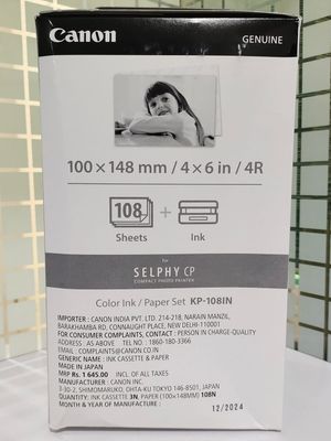 Canon Selphy KP-108IN Color Ink/Paper Set