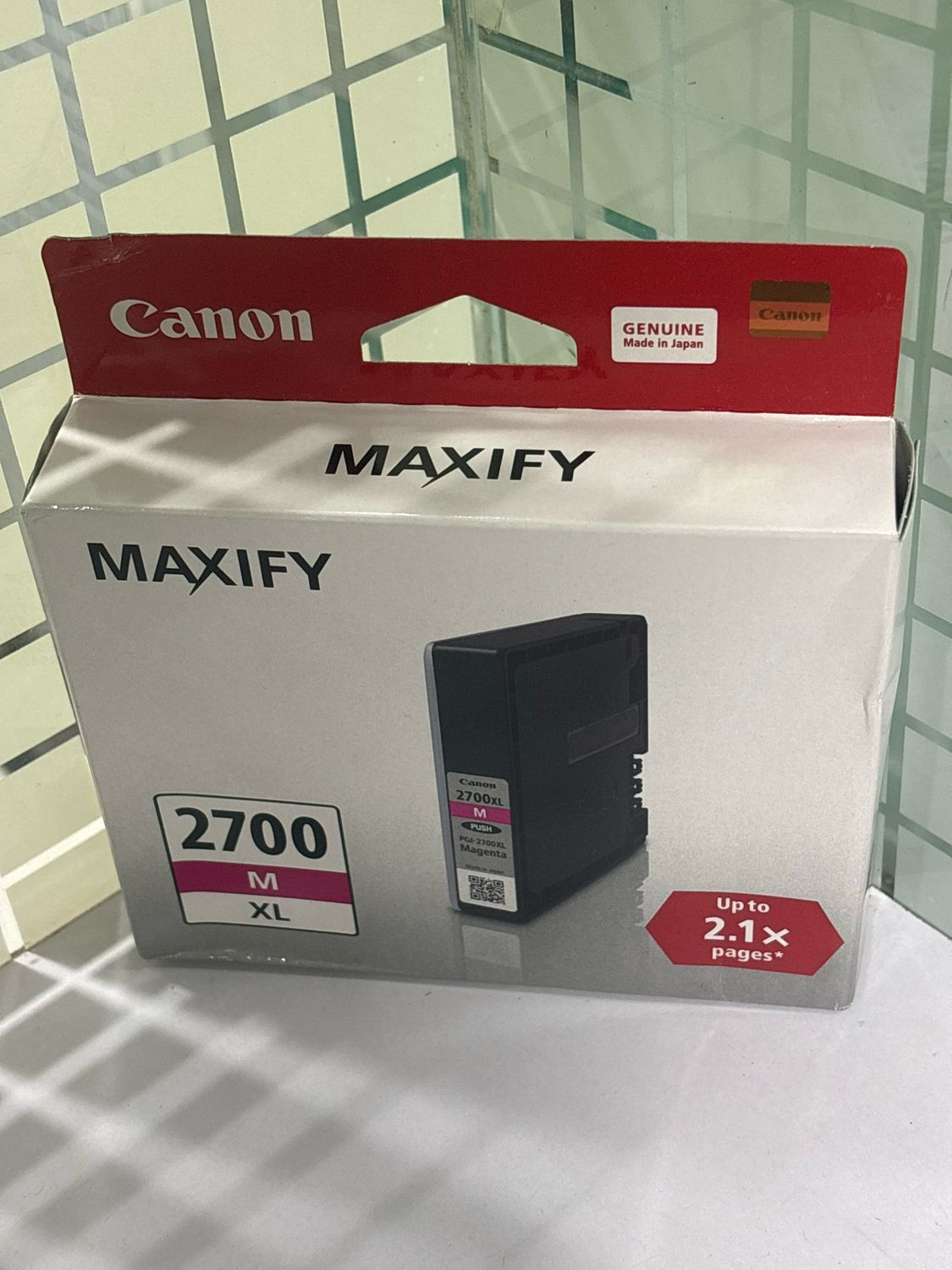 Canon Maxify 2700XL Magenta Ink Cartridge, 19.3ml