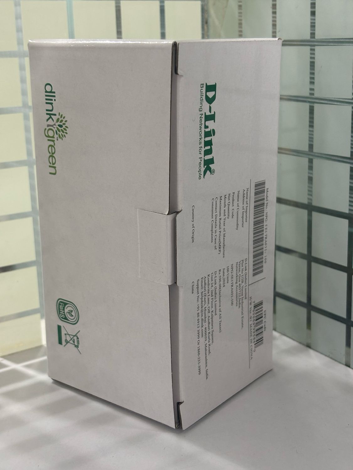 D-Link RJ 45 Cat-5 Connector, 100 nos