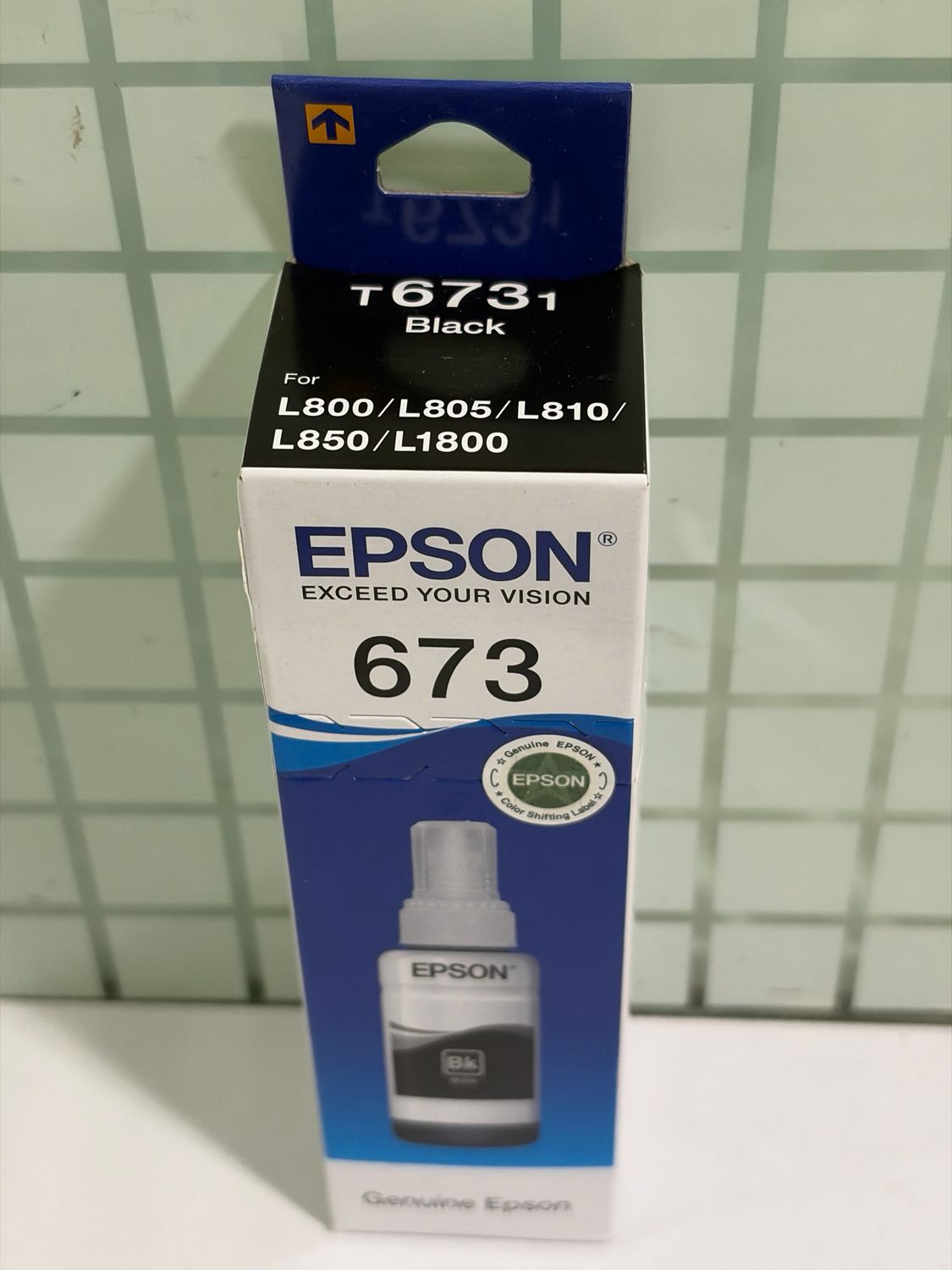 Epson 673 Black ink Bottle