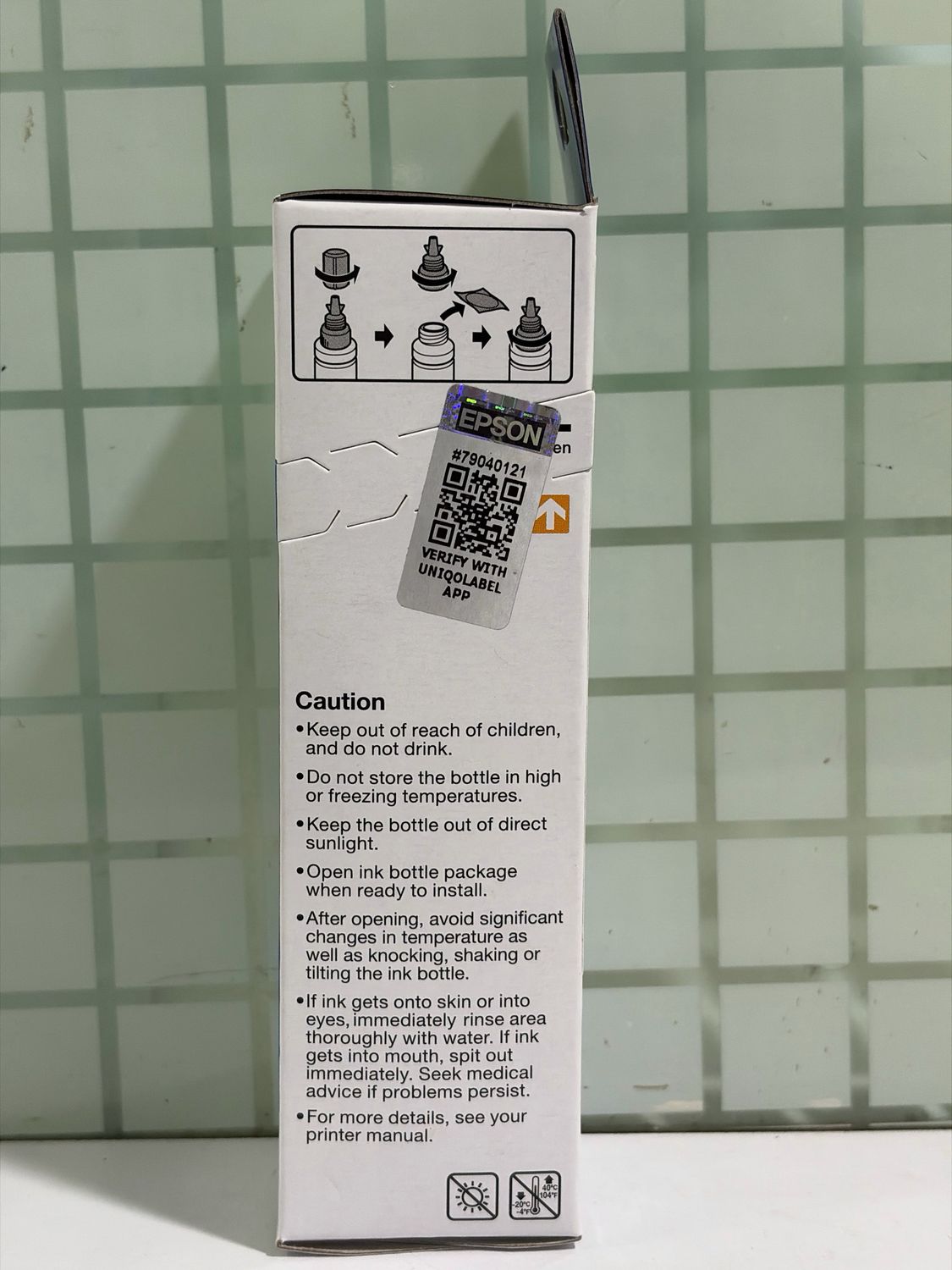 Epson 673 Black ink Bottle