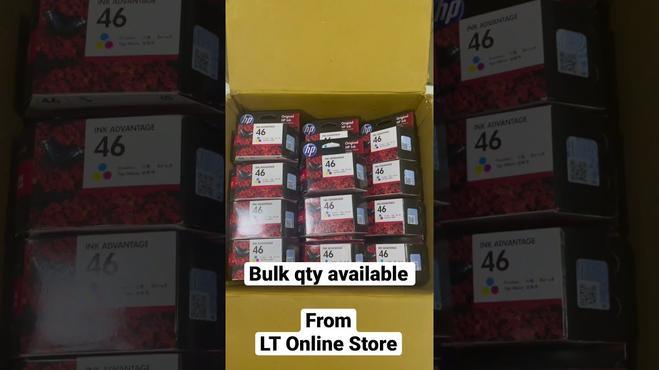 HP 46 Tri Color Ink Cartridge