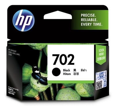 HP 702 Black Ink Cartridge