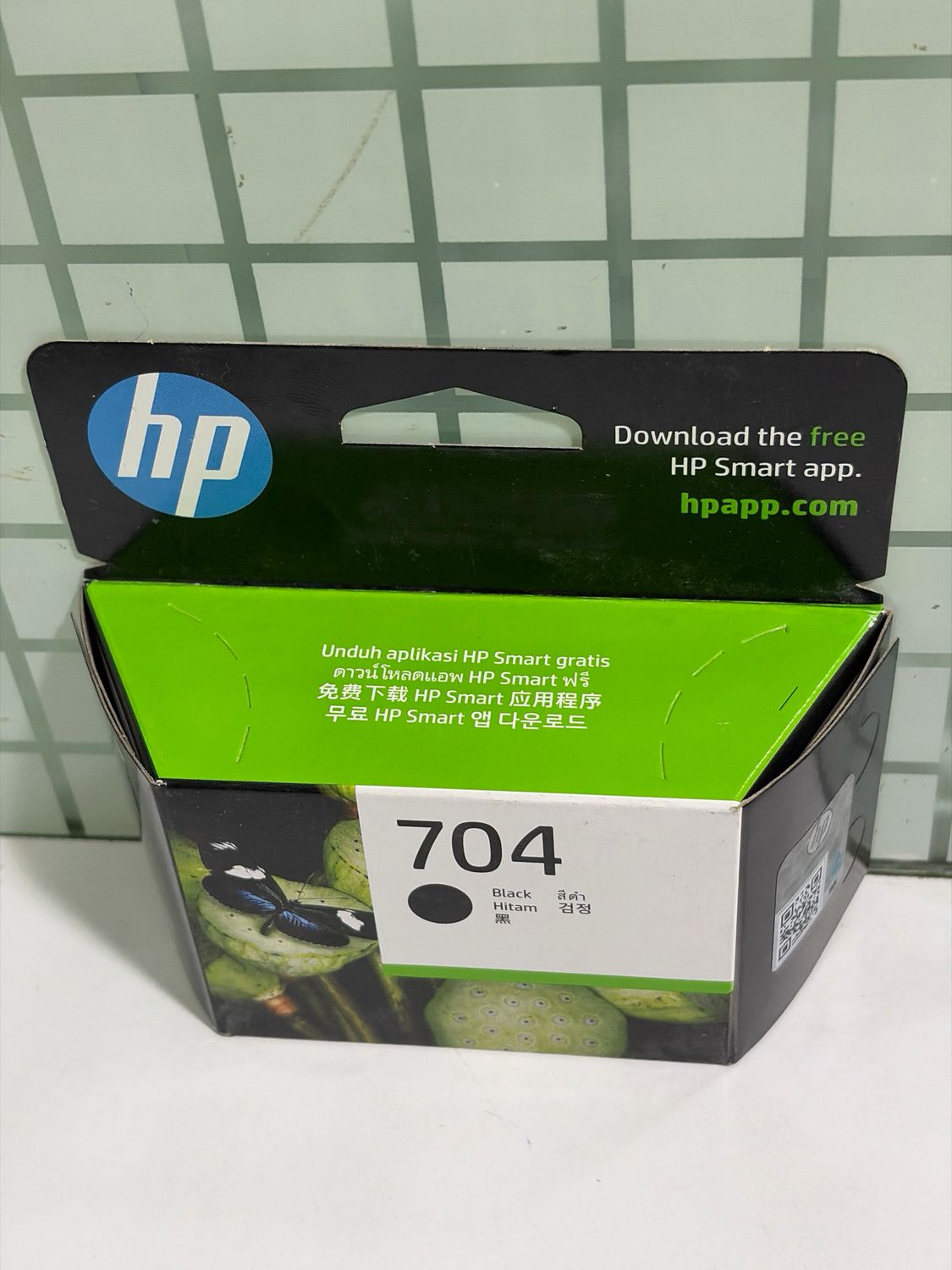 HP 704 Black Ink Cartridge