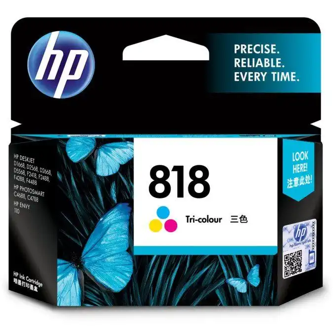 HP 818 Tri-Color Ink Cartridge HP 818 Tri-Color Ink Cartridge