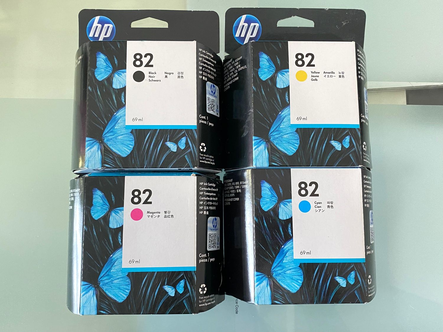 HP 82 Cyan Ink Cartridge