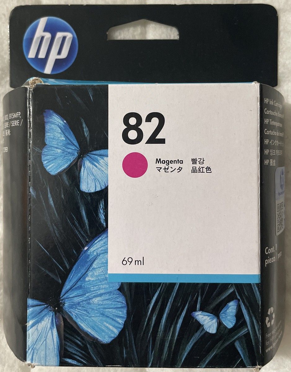 HP 82 Magenta Ink Cartridge