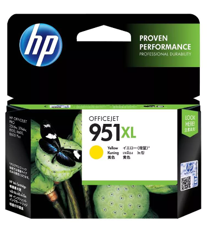 HP Officejet 951XL Yellow Ink Cartridge