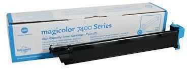 Konica Minolta 7400 MagiColor Cyan Toner Cartridge