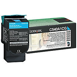 Lexmark C540A1CG Cyan Toner Cartridge