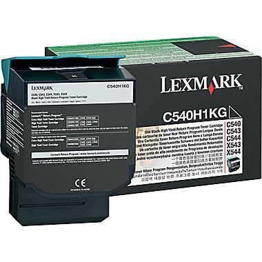 Lexmark C540H1KG High Toner Cartridge, Black Lexmark C540H1KG High Toner Cartridge, Black