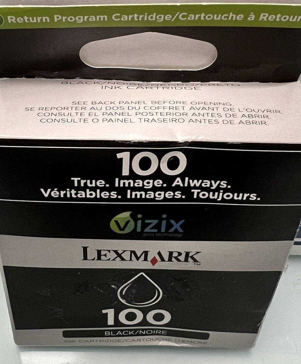 Lexmark 100 Black Ink Cartridge