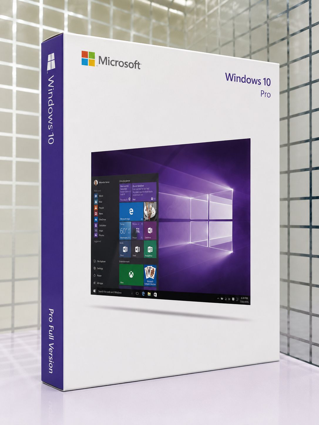 New 1pc Lifetime Microsoft Windows 10 Professional